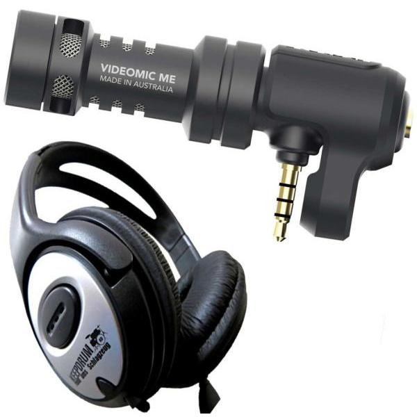 Thumbnail - RØDE VideoMic ME Smartphone Mikrofon mit Kopfhörer, Mikrofon