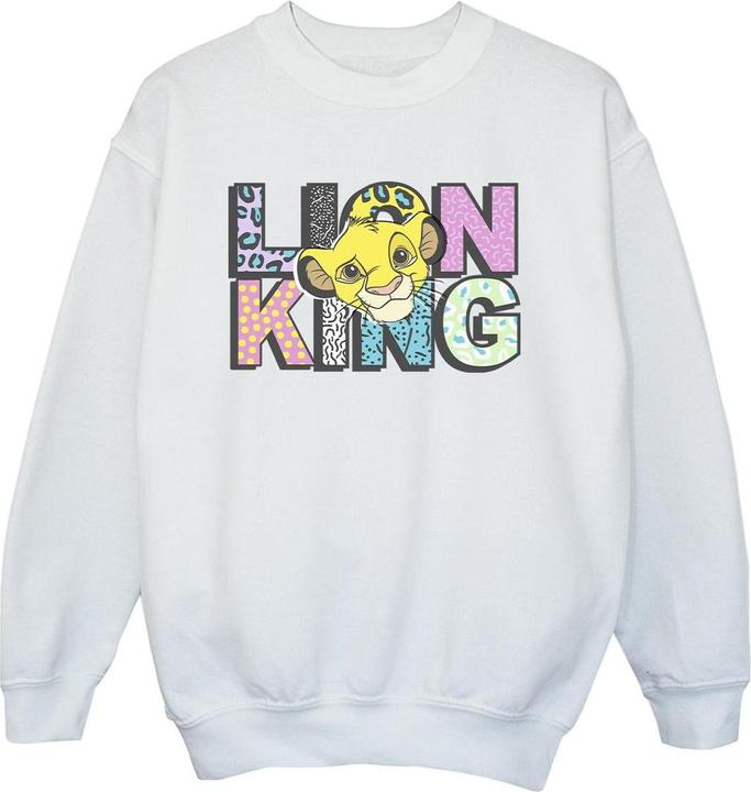 Produktbild Disney The Lion King Pattern Logo Sweatshirt Jungen (104)