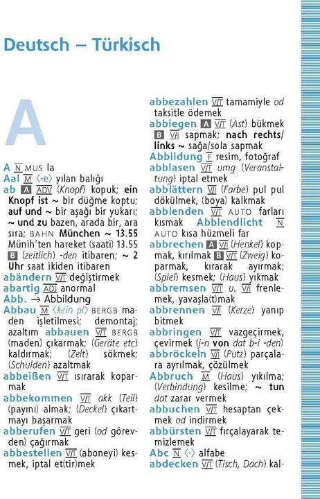 Immagine prodotto Langenscheidt Universal-Wörterbuch Türkisch (Tedesco, Turco, 2022)