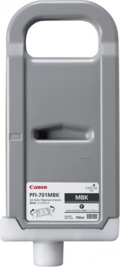 Produktbild Canon Tinte Large Format schwarz Orig.Nr. PFI-701MBK (MBK)