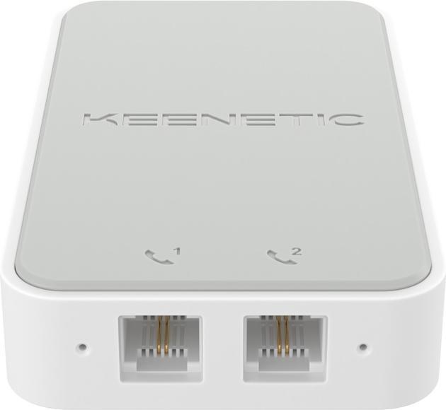 Produktbild Keenetic Linear Zwei-Port-USB-Adapter für Analogtelefone (USB, RJ11 (2x))