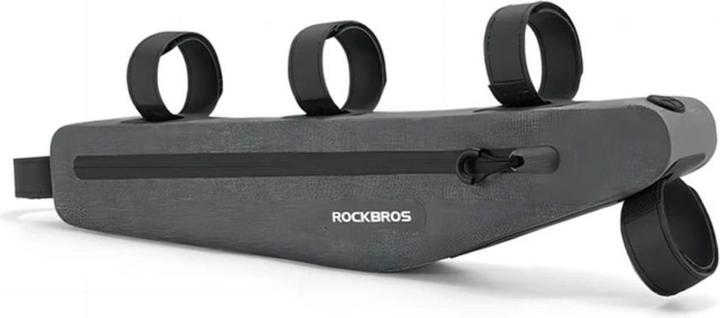 Produktbild Rockbros AS-052 waterproof bicycle bag for frame - gray (1.50 l, Rahmentasche)