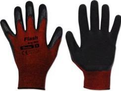 Bradas Flash Grip RED work glove, black/red, M (M)
