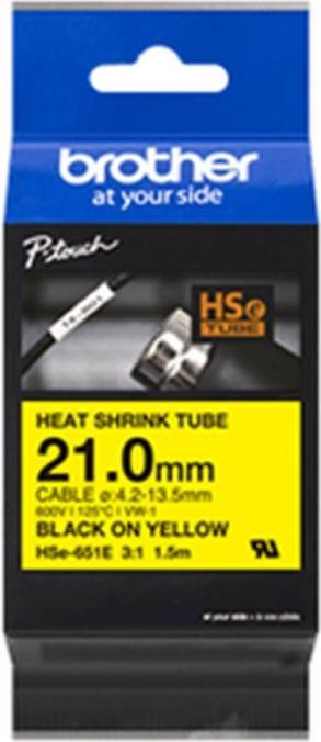 Actual product image Brother HSe-651E (2.10 cm, Yellow)