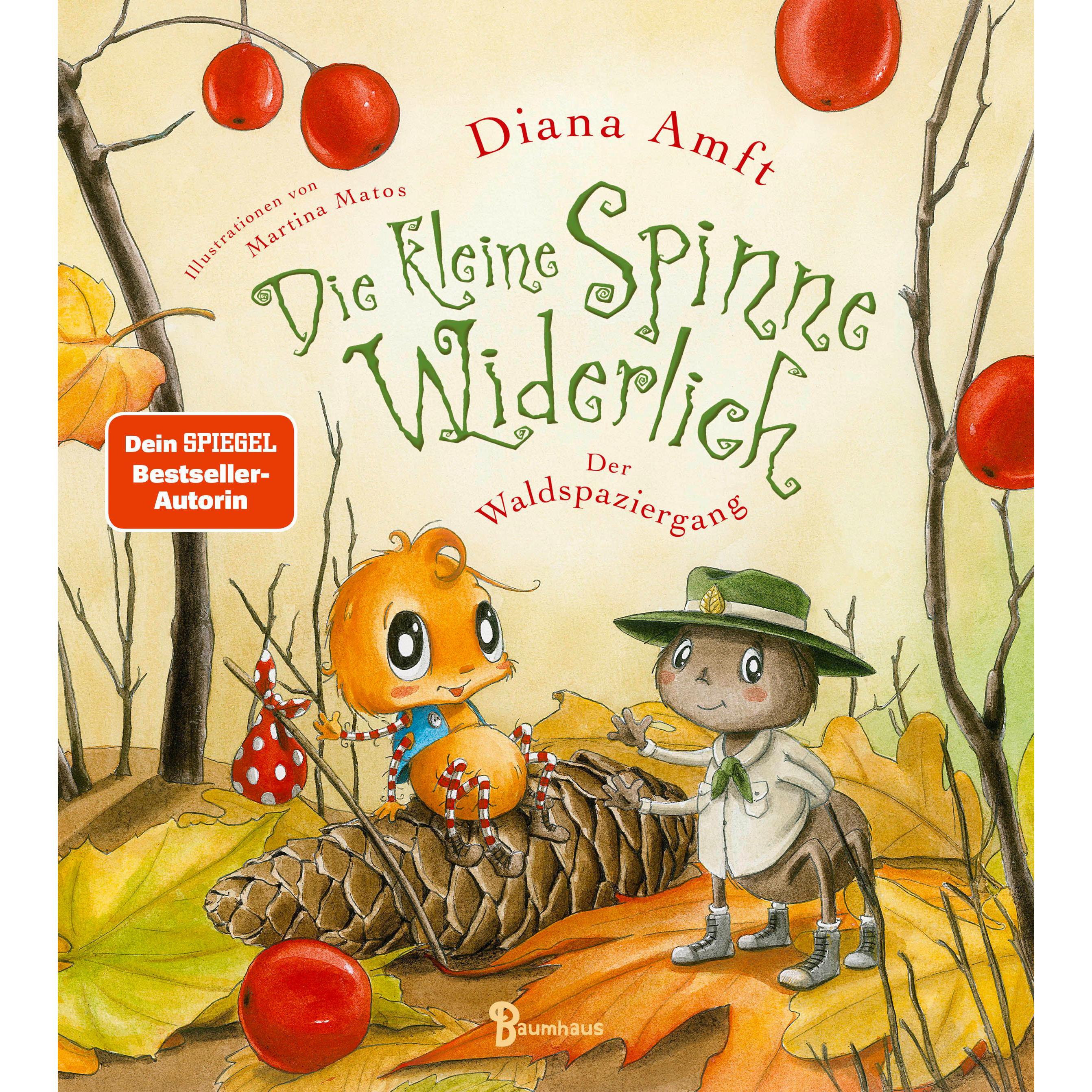 Die kleine Spinne Widerlich - Der Waldspaziergang, Kinderbücher von Diana Amft
