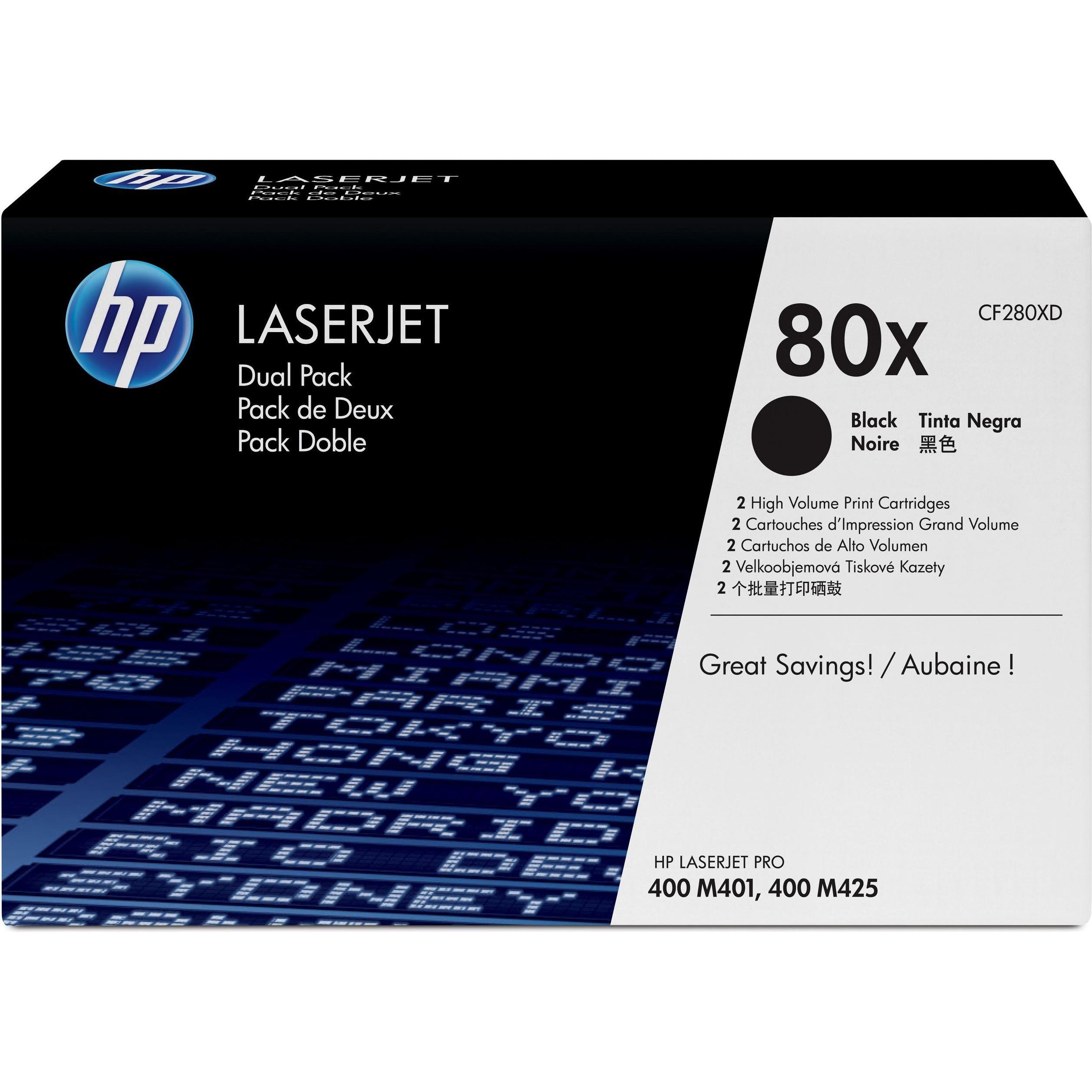 HP, Toner, 80x (BK)