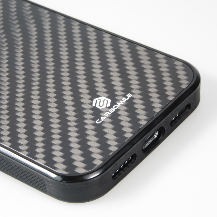 Produktbild Carbomile Hülle Carbon Fiber (Kompatibel mit MagSafe) (Apple iPhone 16 Pro)