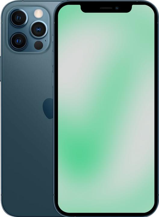 Actual product image Revendo iPhone 12 Pro (128 GB, Pacific Blue, 6.10", 12 Mpx, SIM + eSIM, C / Good)