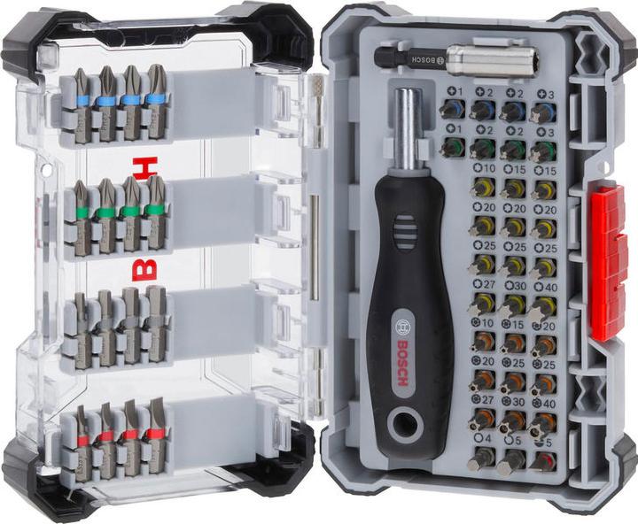 Actual product image Bosch Hausgeräte Schrauberbitsatz ExtraHard 50 tlg. 2607012081 VE50 (50)