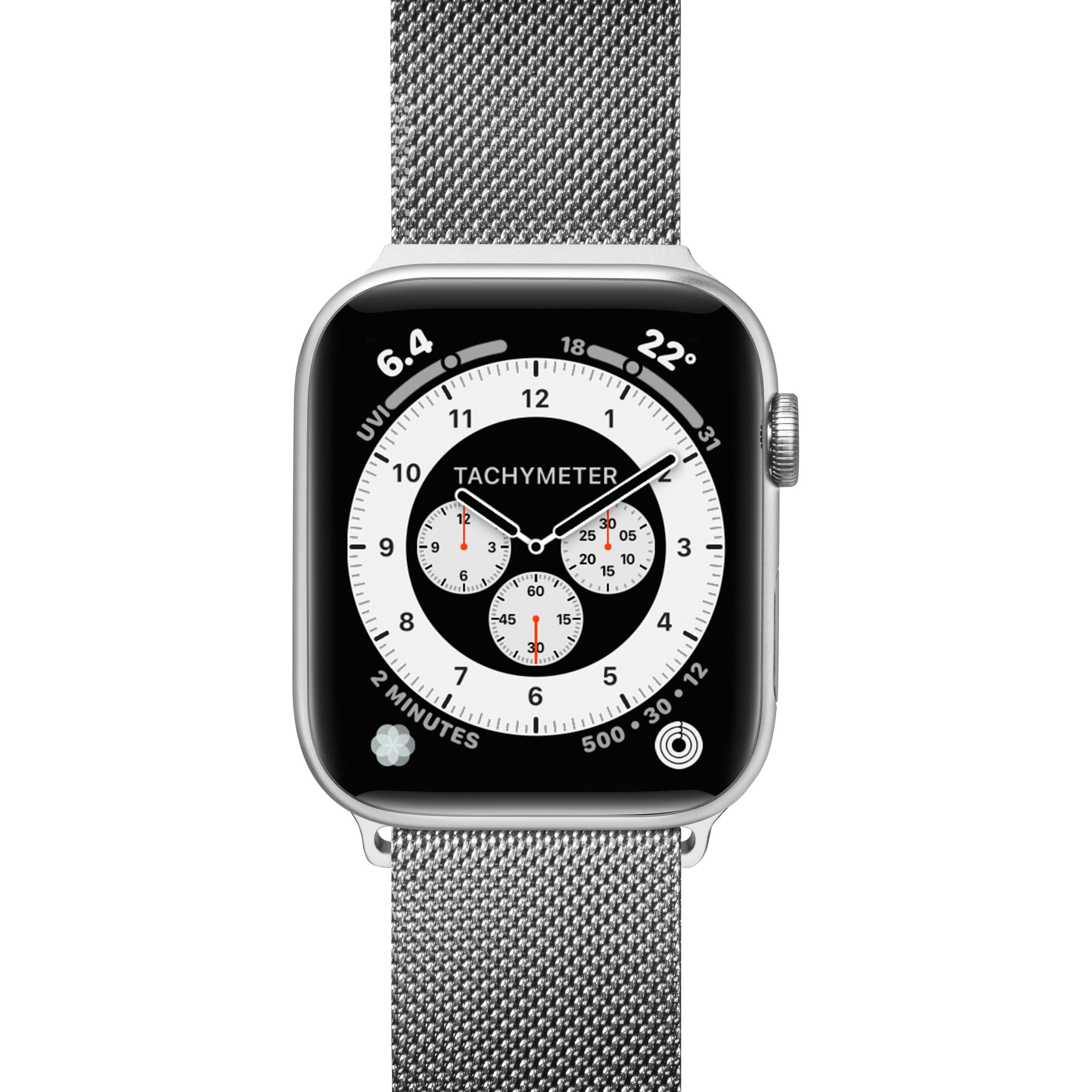 Laut Steel Loop (40 mm, Stahl, Apple Watch Series 5, Apple Watch Series 6, Apple Watch SE, Apple Watch Series 4), Uhrena...