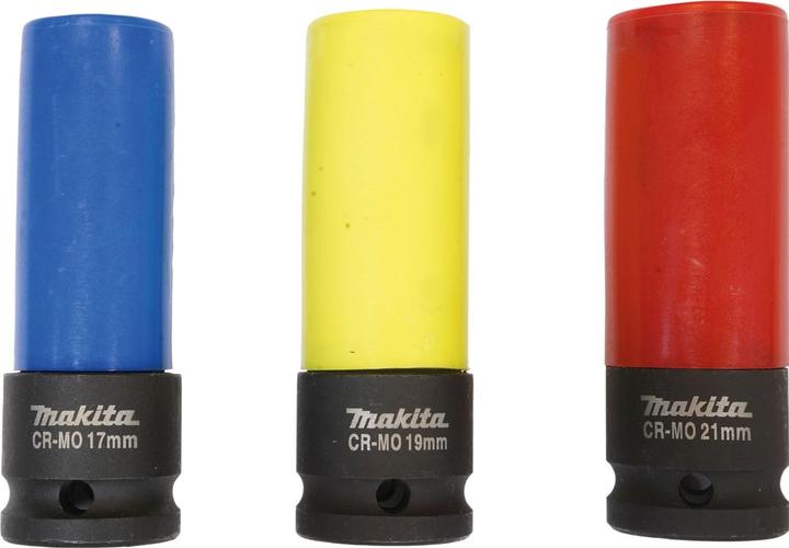 Produktbild Makita Steckschlüssel-Set (19 mm, 21 mm, 17 mm)