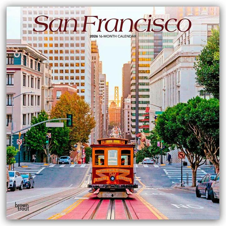 Produktbild San Francisco 2026 - 16-Monatskalender