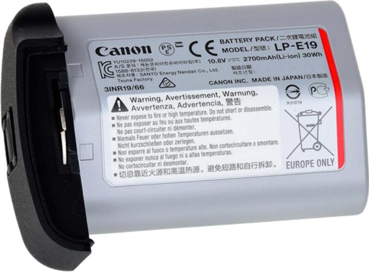 Actual product image Canon LP-E19 battery pack (Camera battery)