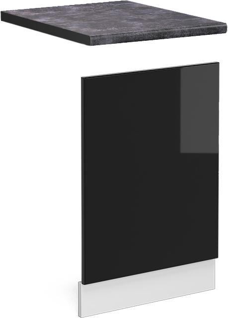 Anthrazit, Schwarz Hochglanz, Weiss