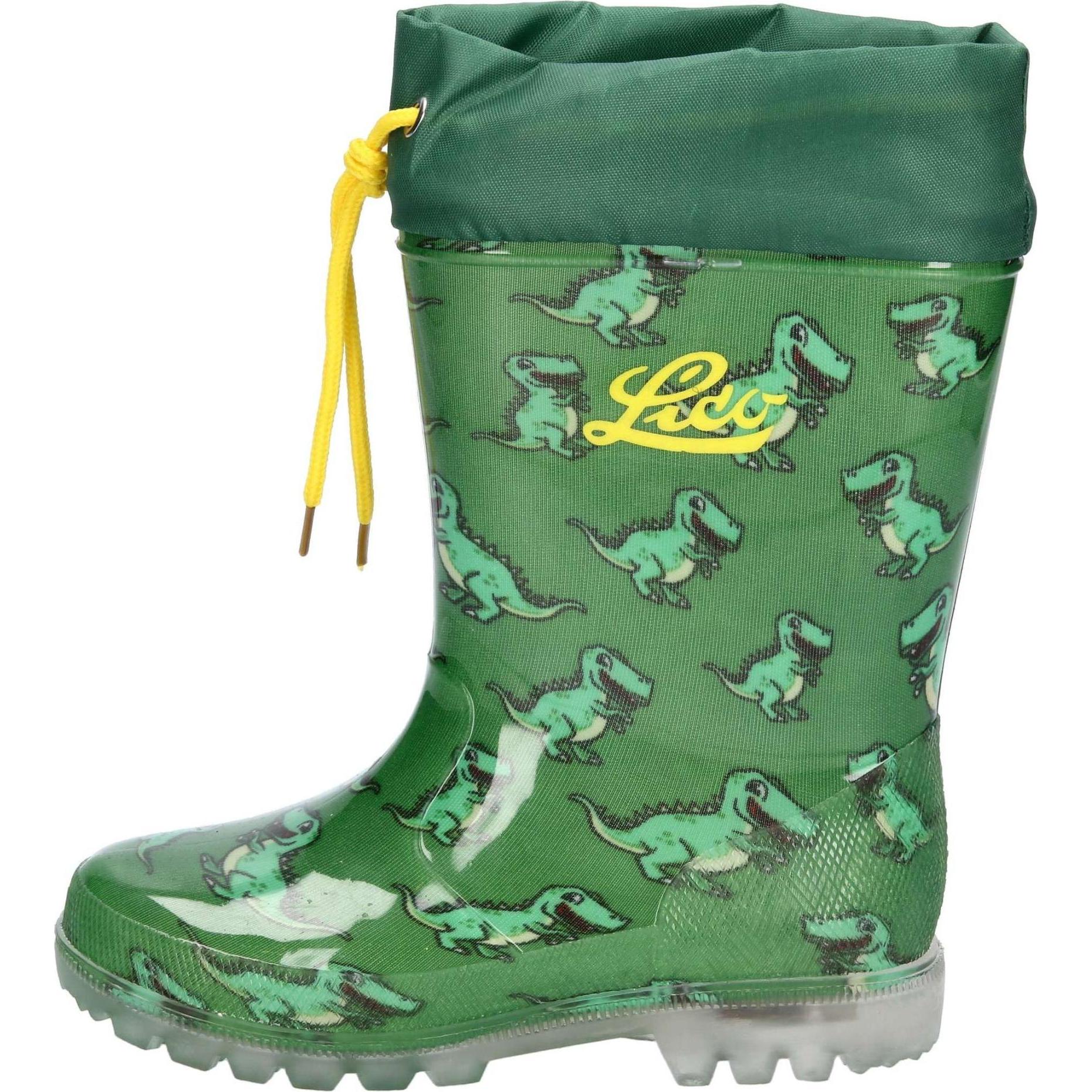 Lico, Jungen, Gummistiefel, Power Blinky, Grün, (20)