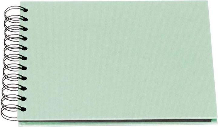 Image du produit Rössler Album photo S.O.H.O. Menthe Vert clair Noir Pages (19,5 x 14,5 cm)