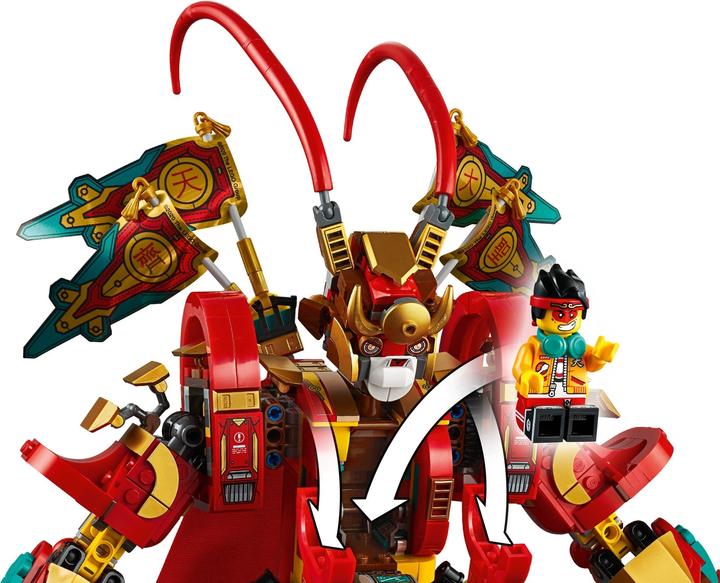 Produktbild LEGO Monkey King Mech (80012, LEGO Monkie Kid, LEGO Seltene Sets)