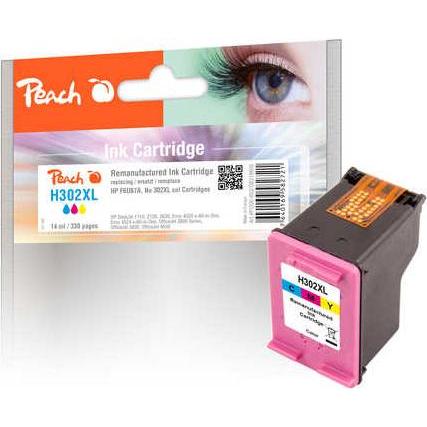 Peach, Druckerpatrone, 302xl (M, C, Y)