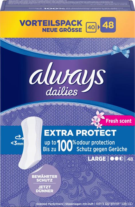Actual product image Always Dailies Extra Protect (48 x)