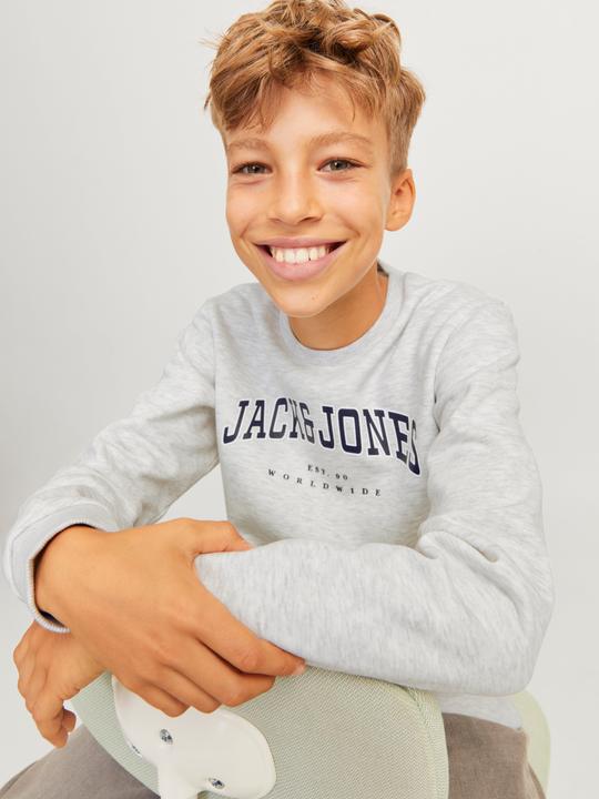 Actual product image Jack & Jones Jjecaleb Varsity Sweat Crew Neck Sn Jnr (176)