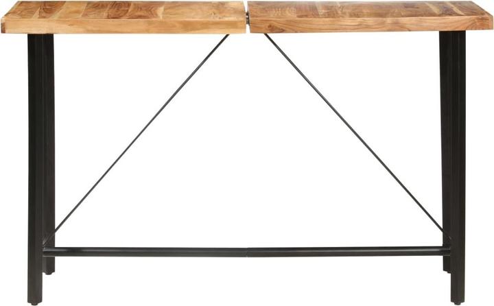 Produktbild vidaXL Bartisch 180x70x107 cm Massivholz Akazie,Farbe: Natur und (180 x 70 x 107 cm)