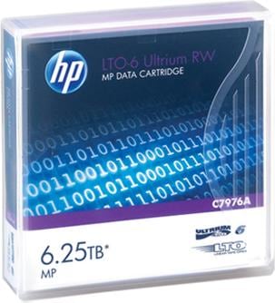 Actual product image HPE LTO-6 Ultrium 6.25TB - 20pack (LTO-6 Ultrium, 2500 GB)