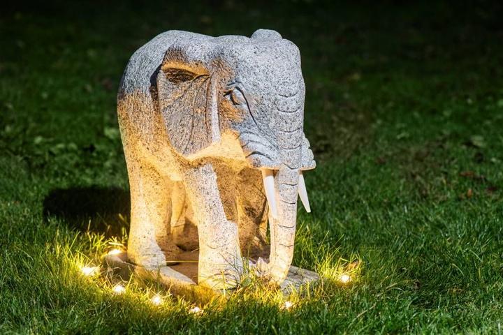 Produktbild EGLO 98184 9-er Set SPINETOLI LED Aussen-Stehleuchte 9x0,4W 10000x30mm Transparent Warmweiss IP65 (IP65)