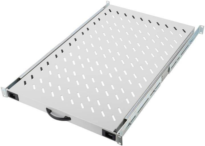 Actual product image Digitus DN-19 TRAY-2-1000 Shelf extendable 720mm, max. 65kg grey