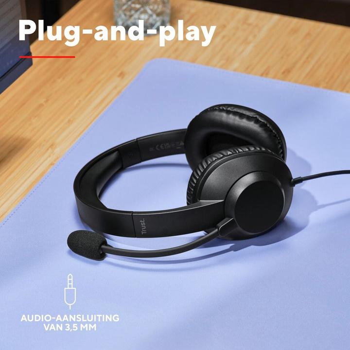 Actual product image Trust Ayda Max USB Stereo Headset (Cable)