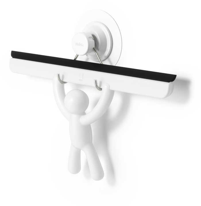 Actual product image Umbra BUDDY Adhesive Squeegee, white