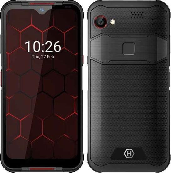 Actual product image Myphone HAMMER Blade 3 (6.2 inch) Dual SIM Android 10.0 USB Type-C (64 GB, Black, 6.20", SIM + eSIM, 4G)