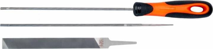 Produktbild Bahco ERGO-Kettensägefeilensatz mit Zweikomponenten-Griff, 4,8 x 200 mm (200 mm)