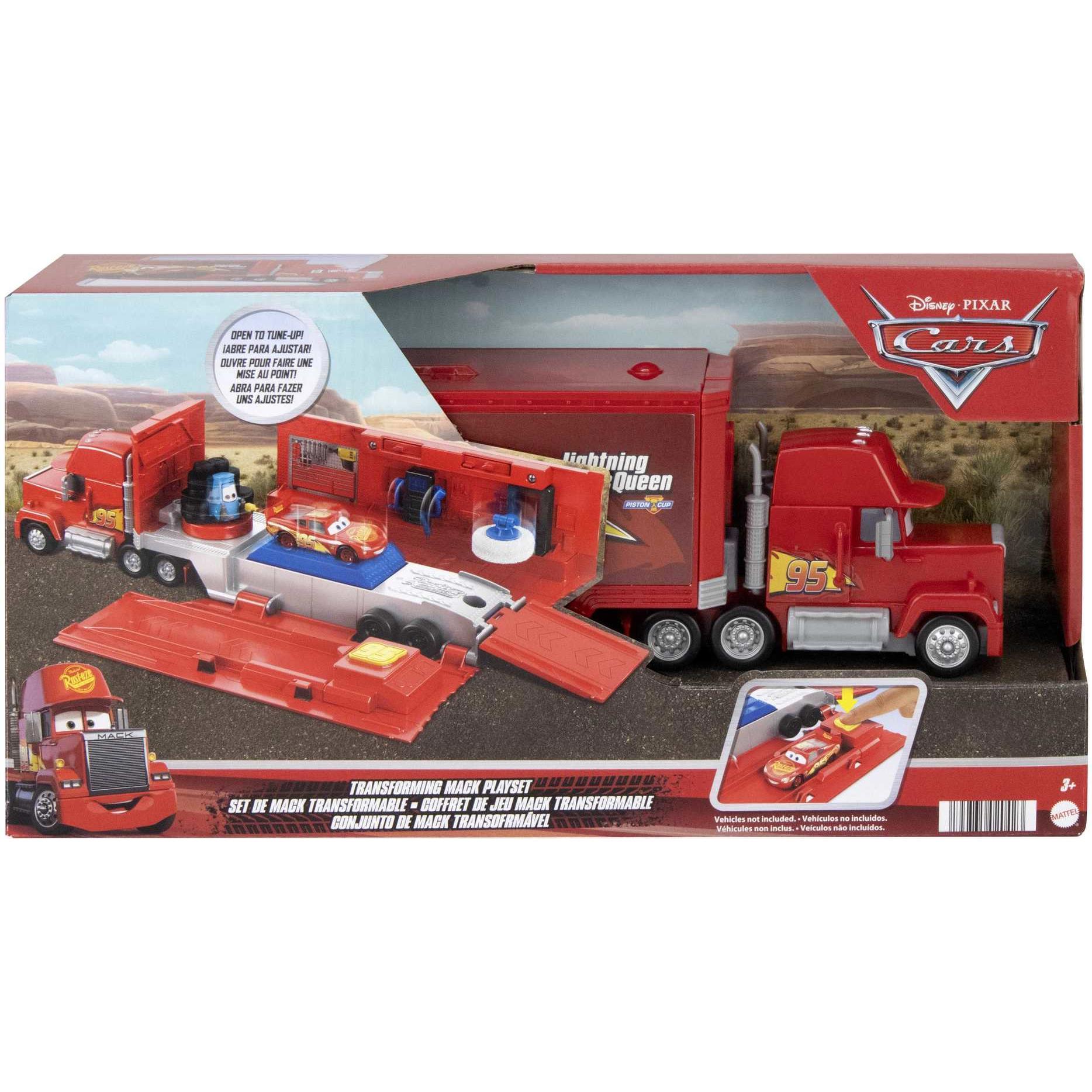 Disney Pixar Cars Transforming Mack Spielset