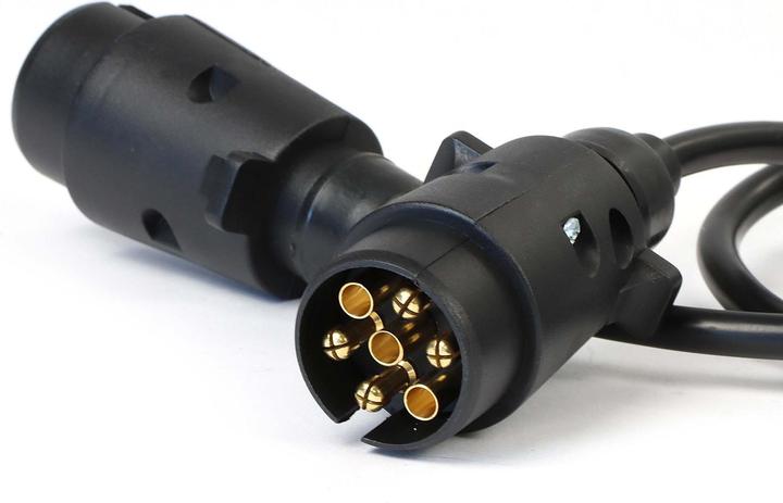 Actual product image Wiltec 7-pole extension cable