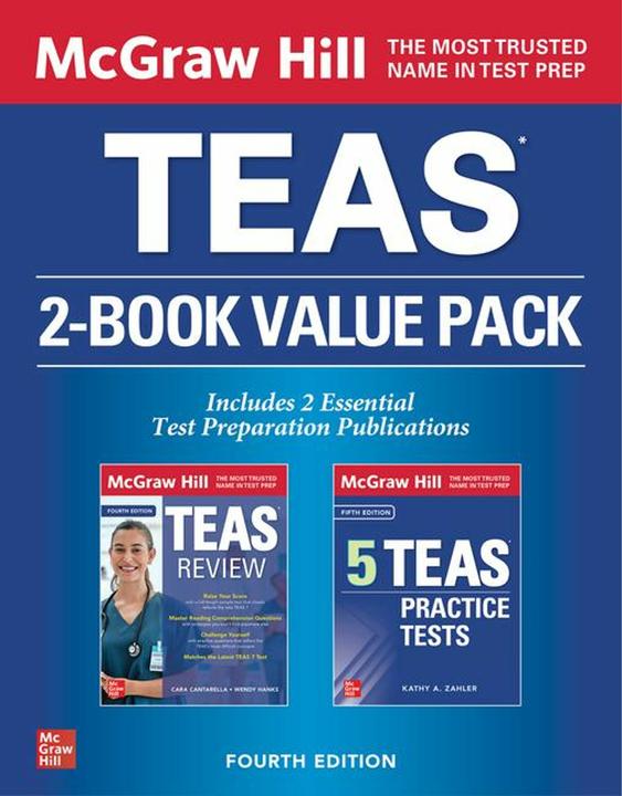 Produktbild McGraw Hill TEAS 2-Book Value Pack (Englisch, Kathy A. Zahler, Wendy Hanks, 2024)