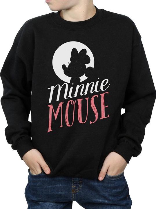 Immagine prodotto Disney Minnie Mouse Moon Silhouette Felpa Ragazzi (128)