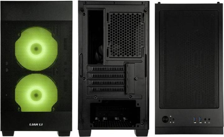 Actual product image Lian-Li Lancool-205 Series (Mini-ITX, mATX)