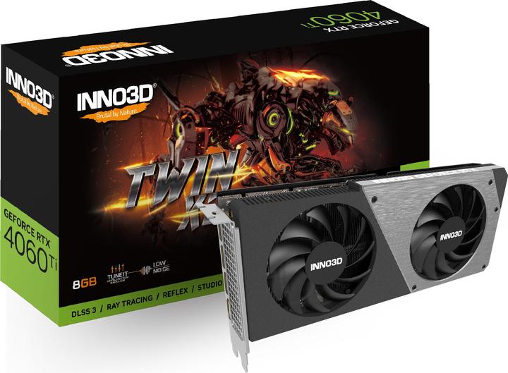 Image du produit Inno3D GeForce RTX 4060 Ti Twin X2 (8 Go)