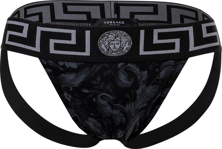 Produktbild Versace Jock-Strap Stretch Organic Jersey Barocco Ss92 All Over (XXL, Einzelpack)