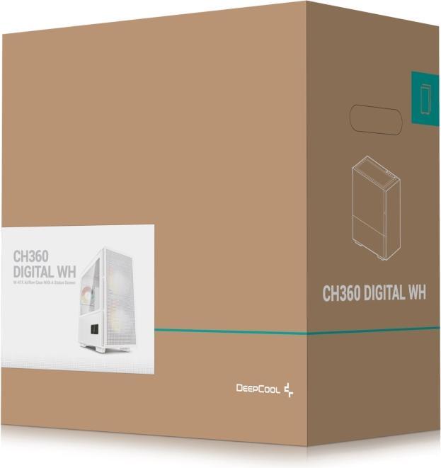 Immagine prodotto Deepcool CH360 (ATX, mATX, Mini-ITX)