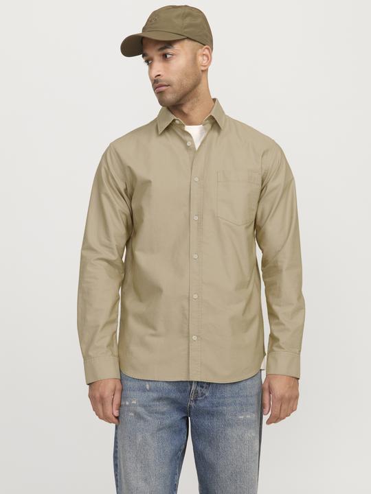 Actual product image Jack & Jones Rddlesner Oxford Solid Shirt L/S Noos (XXL)