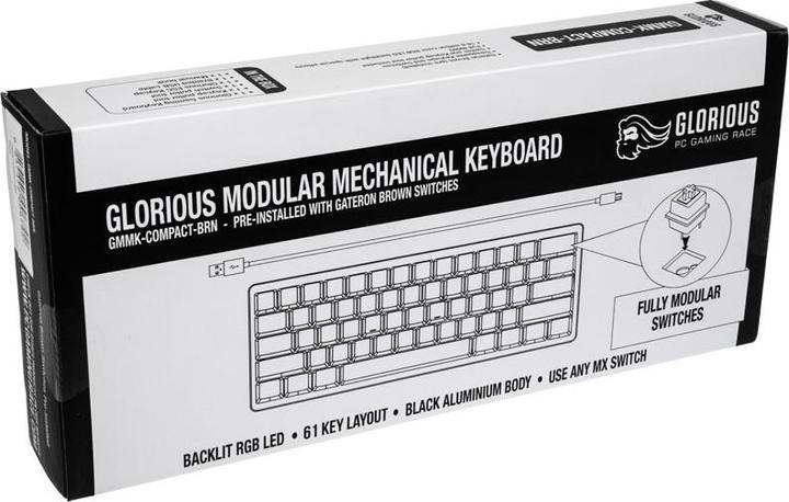 Actual product image Glorious PC Gaming Race GMMK Compact (US, Cable)