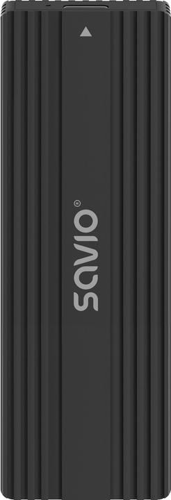 Savio AK-84 Speicherlaufwerksgehäuse SSD-Gehäuse Schwarz M.2 (M.2)