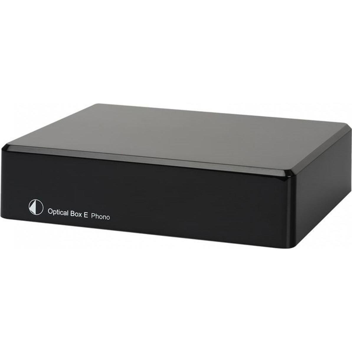 Pro-Ject Optical Box E Phono, Phono Vorverstärker, Schwarz