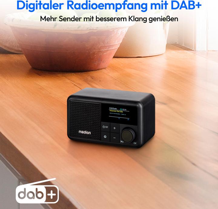 Produktbild Medion LIFE® S66822 Tragbares DAB+ Radio (DAB+, FM, Bluetooth)