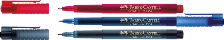 Produktbild Faber-Castell Broadpen 1554 (Blau, 1 x)