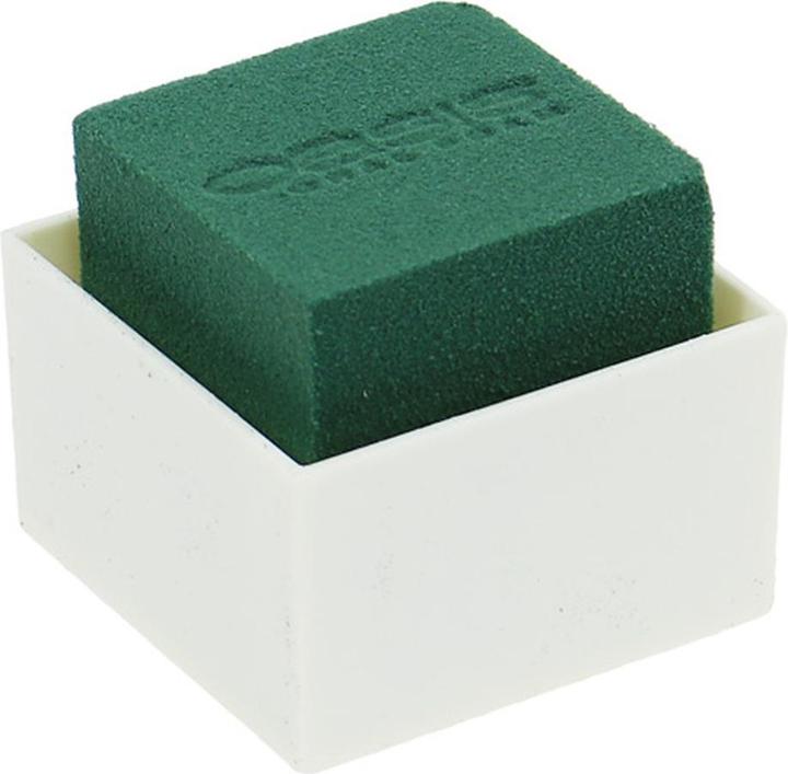 Viana OASIS Tischgestecke Steckschaum für kreative Blumendekorationen (6 x 6 x 5.50 cm)