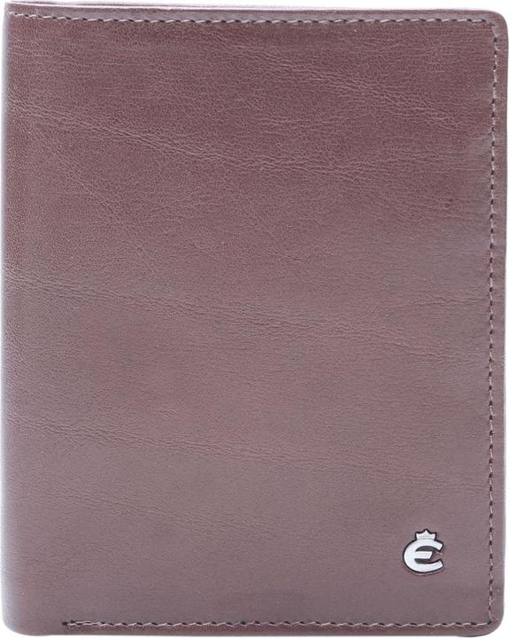 Actual product image Esquire Toscana wallet RFID protection leather 9 cm