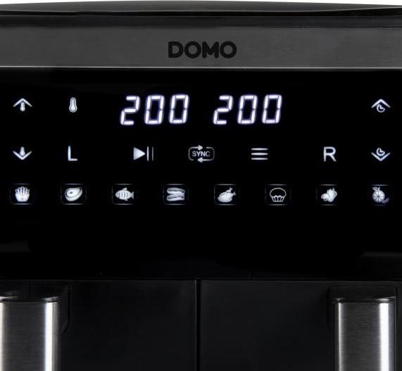Image du produit Domo DO537FR Friteuse Protection contre la surchauffe, fonction minuterie, avec écran, revêtement