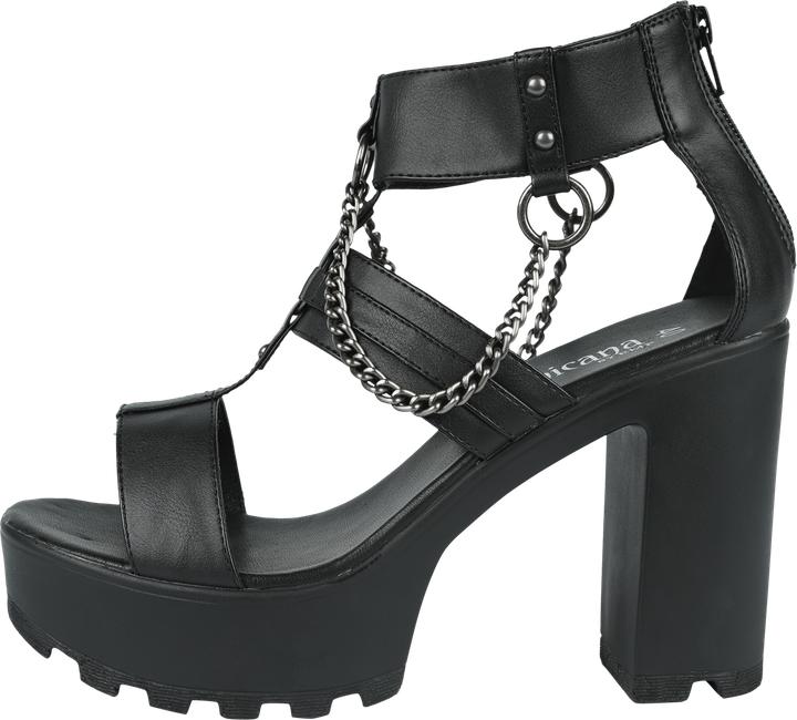 Produktbild Gothicana by EMP High Heels With Chains And Rivets (39)